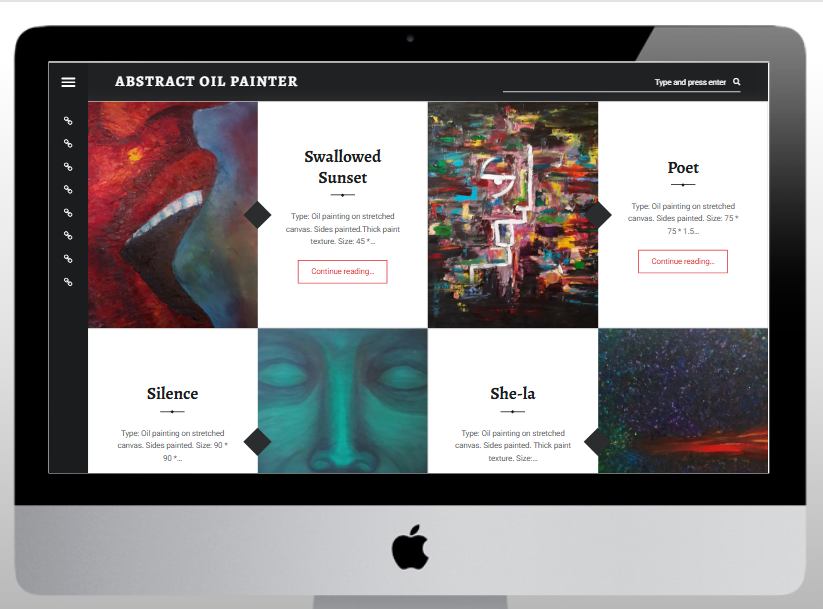 Abstract Oil Painter